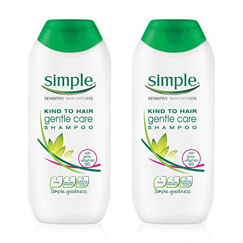 Gentle Care Hair Shampoo Pack of 2 - 200ml Each for Sensitive Scalp