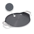 OXO Hybrid Nonstick Stainless Steel Griddle Pan - Induction & All Cooktop, Stay-Cool Handle, Dishwasher Safe