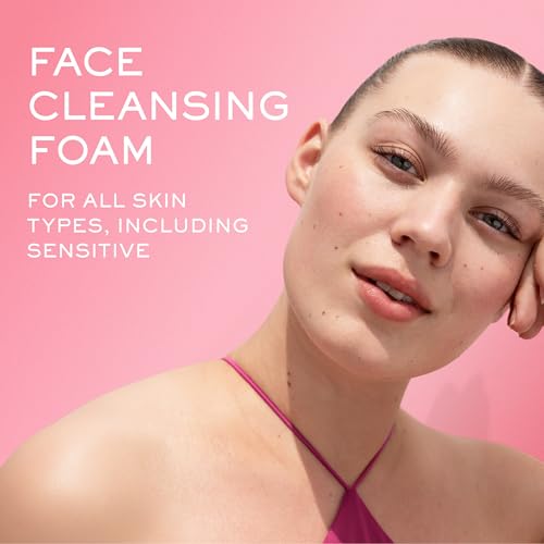 Gentle Rose Face Wash Foam for Sensitive Skin - 5 Fl Oz
