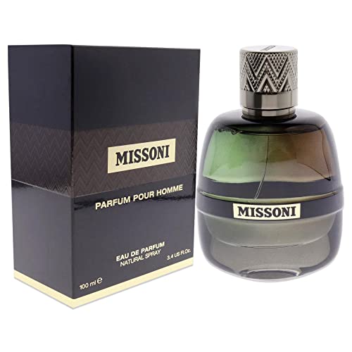 Missoni Pour Homme Men EdP Spray 3.4 Fl Oz Long-Lasting Fragrance