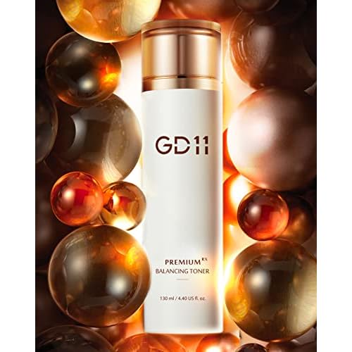 GD11 Premium RX Balancing Toner with Hyaluronic Acid for Sensitive, Dry, Aging Skin | Anti-aging | Premium Home Care | Deep Moisturizing Facial Toner | 4.40 fl.oz | K-Beauty