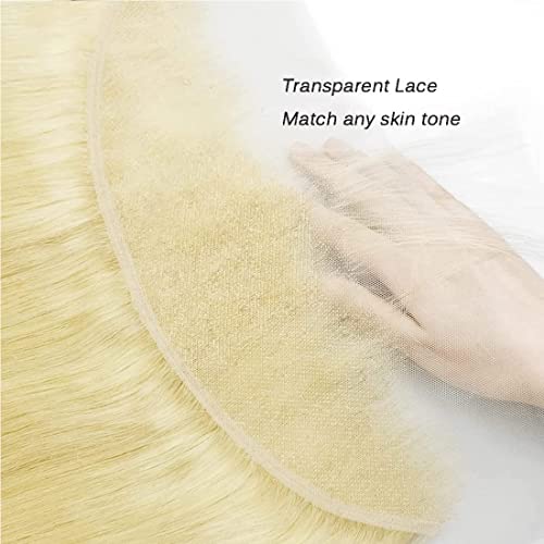 Isufer 613 Blonde 13x4 HD Transparent Lace Frontal Wig 10 Inch Pre-Plucked Body Wave