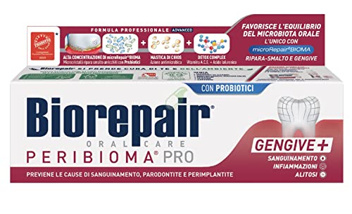 Biorepair Micro Repair Toothpaste Set - No Fluoride, Parabens, Sulfates, 2 Tubes 75ml
