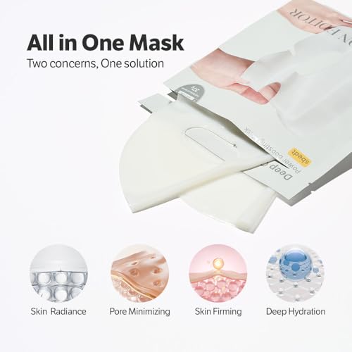 Deep Collagen Overnight Face Mask - Glass Skin Hydrating Pack of 17