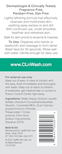 Hydrating Facial Cleanser with Glycerin - 3.4 oz Pack of 2 - Gentle Skin Care for Sensitive & Dry Skin