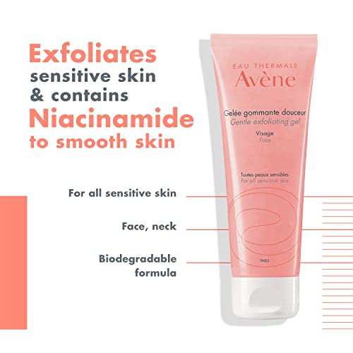 Gentle Exfoliating Face Scrub for Sensitive Skin - 2.5 oz