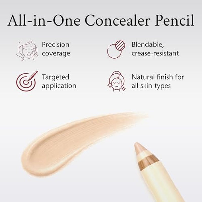 Boyd¡¯s Renoir Concealer Pencil | Precision Coverage for Dark Circles, Blemishes, Redness | Brightening, Crease-Resistant Under Eye Concealer