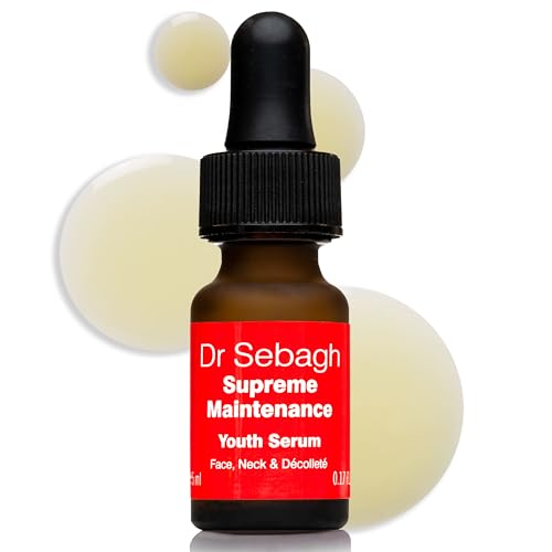 Dr Sebagh Supreme Maintenance Youth Serum (0.17 fl oz) - Award-Winning Anti Aging Resveratrol Serum for Face - Collagen-Boosting Hydrating - Advanced Resveratrol Skin Care Treatment