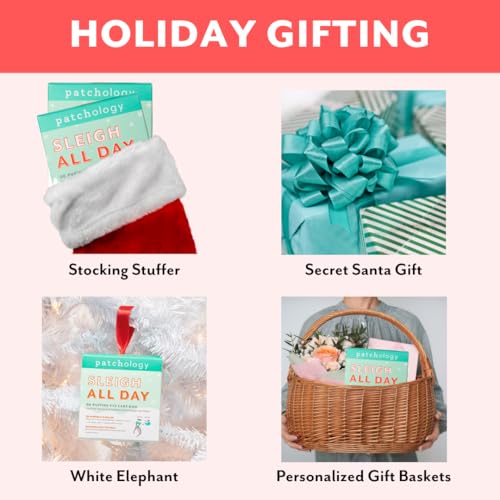 Patchology Gift Set - Depuffing Under Eye Masks & Facial Roller Duo ? Caffeine & Hyaluronic Acid Collagen Under Eye Patches for Puffy Eyes, Dark Circles & Wrinkles, Holiday Gift Skincare - 15 Pair Jar