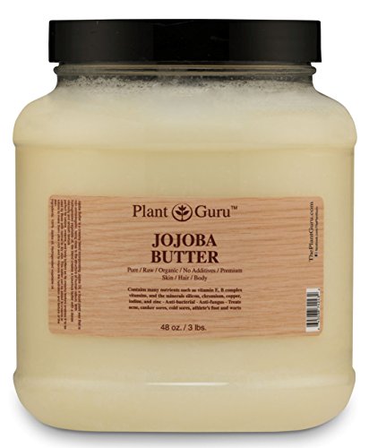 48 Ounce Jojoba Body Butter - 100% Pure Raw Natural Cold Pressed Moisturizer