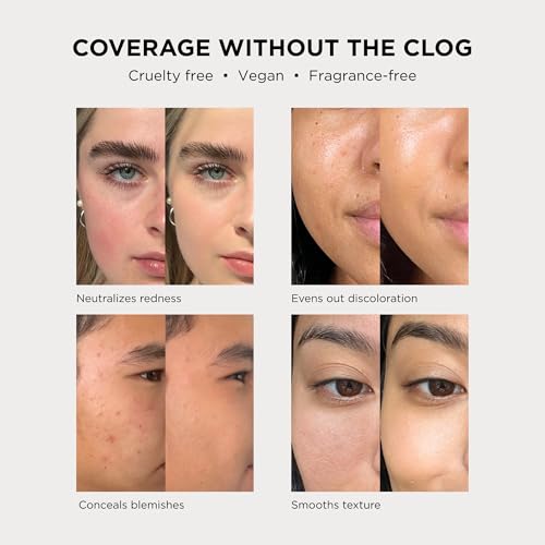 HALEYS Re-form Luminous Skin Foundation, VEGAN + CRUELTY-FREE, Blurs, Conceals, Blendable, Buildable Med-to-Full Coverage, Weightless, Oil-free, All-Day Wear, Hyaluronic Acid, All skin types (2.5)