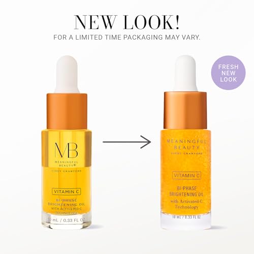 Meaningful Beauty Vitamin C Bi-Phase Brightening Oil with Activated C Technology