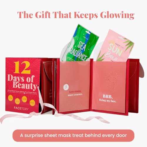 12-Pack Hydrating Korean Face Mask Set for Glowing Skin - Soothing & Nourishing