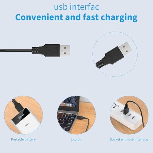 Replacement SUPRENT Clipper Charger Charging Cord Compatible with SUPRENT PRO Hair Clippers Charger Cord