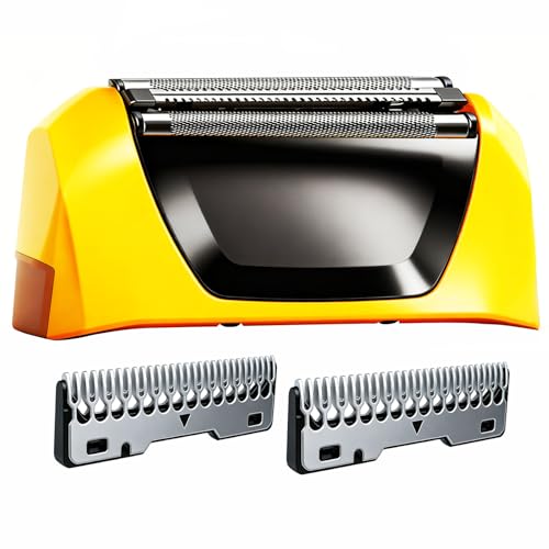 Replacement Foil & Cutter Head for Wahl Yellow Lifeproof Foil Shaver - Model 7061, Variation Yellow01