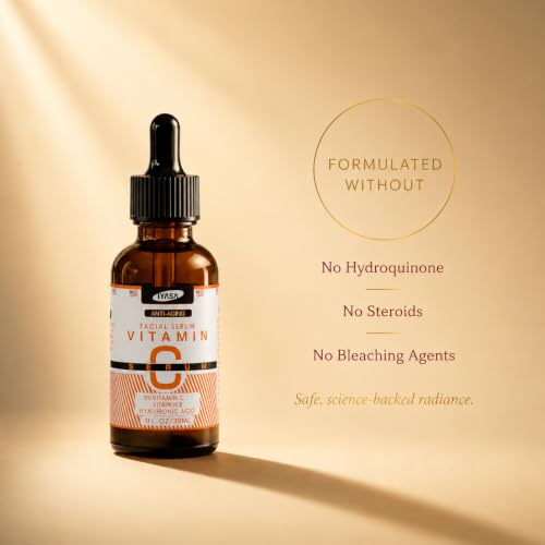 Vitamin C Face Serum for Dark Spots & Hyperpigmentation - Brightening & Hydrating, 30ml