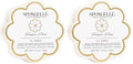 Spongelle Freesia Pear Loofah Body Scrubber with Built-In Body Wash – Pack of 2