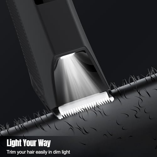 Men's 3-in-1 Body & Nose Hair Trimmer Black945 - Waterproof Electric Grooming Kit