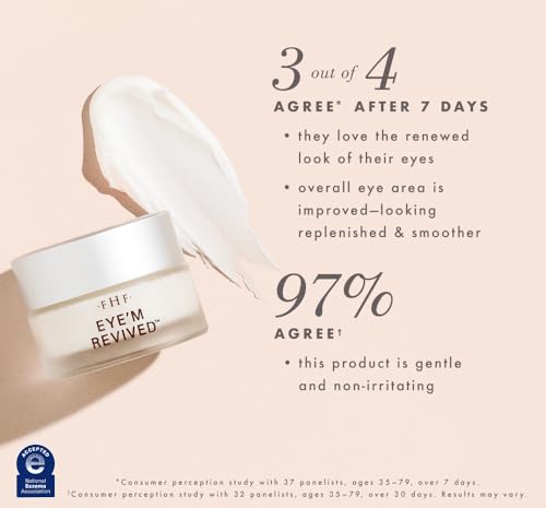 Hydrating Eye Cream with Peptides & Kakadu Plum - Fragrance-Free, For Sensitive Skin