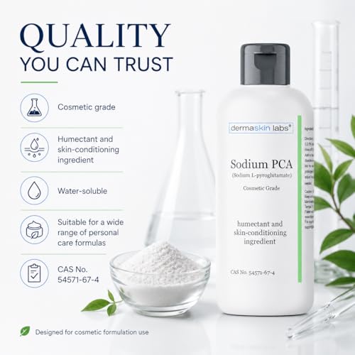 Dermaskin Labs Sodium PCA 4 Fl Oz Hydrating Skin & Hair Moisturizer