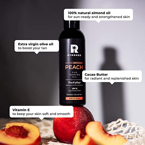 Premium Tanning Oil with Natural Oils for Sunbed & Outdoor Tan 5oz