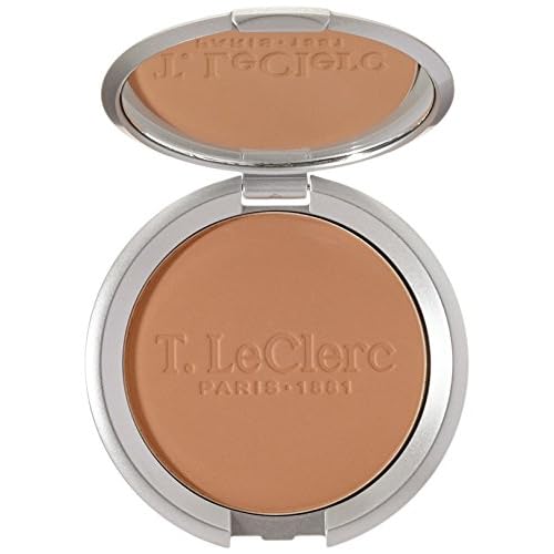 T. LeClerc Poudre Compacte Dermophile Pressed Powder Safran