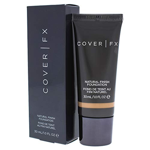 Water-Based Foundation with 12-Hour Coverage & Natural Finish - Vegan, Cruelty-Free, 1 Fl Oz