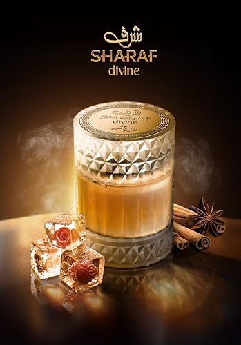 Unisex Extrait De Parfum - Sharaf Divine by Zimaya, 3.4 Fl Oz Luxury Fragrance