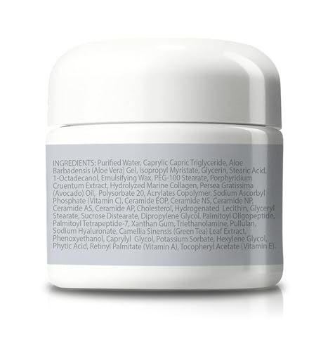 True You Health Derma Progenix Anti-Aging Face Moisturizer with Collagen & Vitamin C - 2 Month Supply