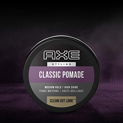 Clean Cut Look Hair Pomade for Men - Medium Hold & Shine - Pack of 3 (2.64 oz each)
