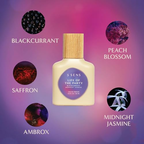 Travel Fragrance Set - 5 SENS Discovery Kit with 2mL Perfume Sprays