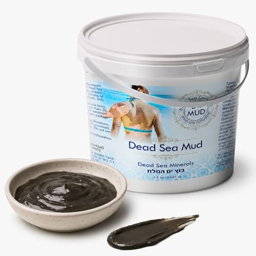 Dead Sea Mud Body Mask 52.91 Fl Oz - Deep Cleansing Spa Treatment for Men & Women