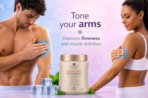 Cryoactive Body Gel for Cellulite, Firming & Fat Reduction 500g