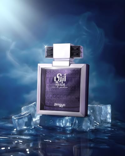 Zimaya Abadi Opulent Eau de Parfum for Men - 3.4 Fl Oz - Fresh, Warm, Long-Lasting Fragrance