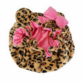 Luxury Satin Sleep Bonnet for Hair Protection - Adjustable Strap, Frizz Control, Pink Satin Lining