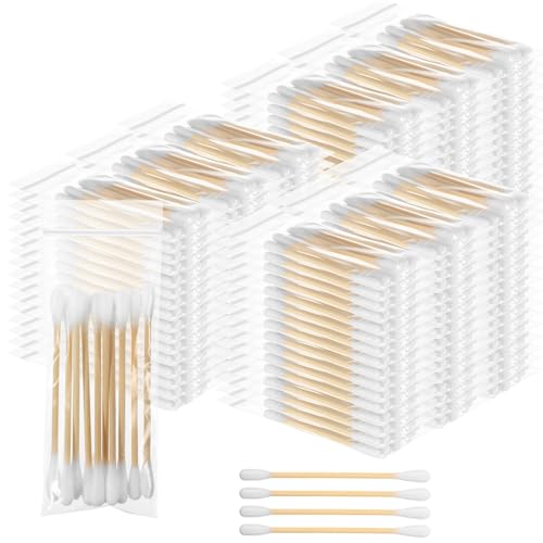 240 Pack Travel Size Cotton Swabs - Individually Wrapped, 2400 Count