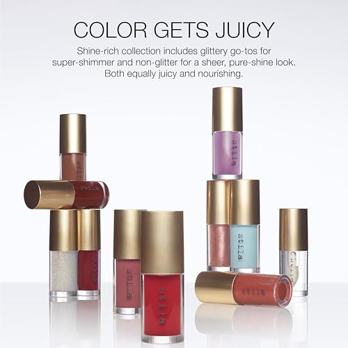 Stila Heaven's Dew Gel Lip Oil Kitten Komet Hydrating Tinted Gloss