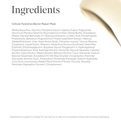 Murad Cellular Hydration Barrier Repair Mask - Hydrating Face Mask, Formulated with Bilberry Omegas, Hibiscus Extract, and Canadian Willowherb, Visibly Repairs Dry, Red, and Rough Skin - 2.7 Fl Oz