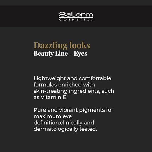 SALERM - Mascara - Lashes Multiplier - 9 ml - Adds Volume and Length to Lashes - Long-Lasting - No Clumping or Flaking - Humidity-Resistant - Black Color