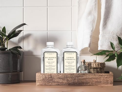 Home & Body Company Apothecary 101 Hand Soap Refill 78oz x 2 Lemon Verbena & Eucalyptus Mint