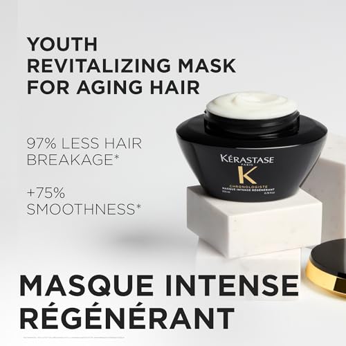Kérastase Chronologiste Revitalizing Hair Mask 6.76 Fl Oz - Anti-Aging Deep Hydration