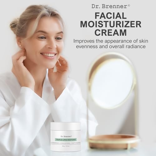 Triple Lipid Face Moisturizer for Anti-Aging & Skin Recovery 2 oz