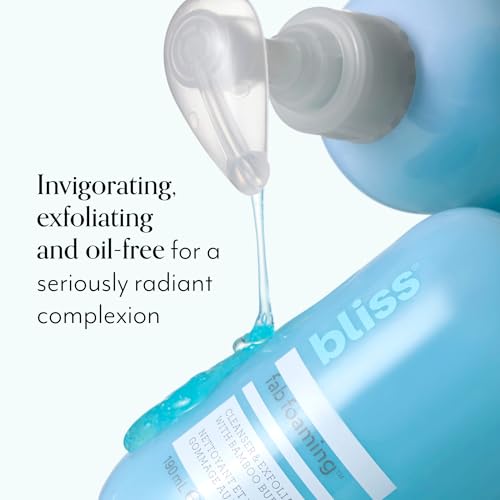 Bliss Fab Foaming 2-in-1 Cleanser + That's Incredi-Peel Resurfacing Facial Pads 15 ct. | Cleansing & Resurfacing Duo