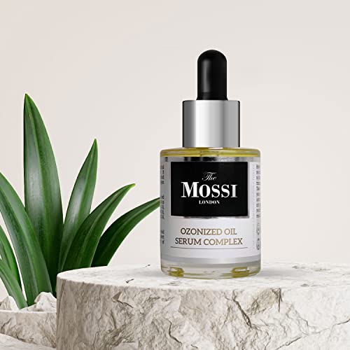 Ozonized Olive Oil Hair Serum for Thicker, Fuller Hair & Scalp Care