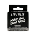 L3 Double Edge Razor Blades - Platinum Coated, Stainless Steel for the Close Shave - for Double Edged Safety Razors - 100 Count (2)