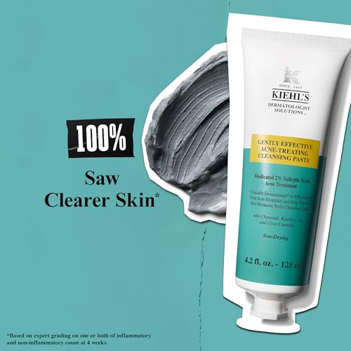 Acne Treatment Cleansing Paste with Charcoal & Salicylic Acid - 4.2 fl oz
