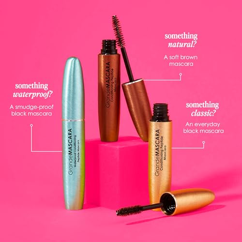 Brown Peptide Infused Mascara - Buildable, Clump-Free, Long-Lasting Lash Extension Friendly