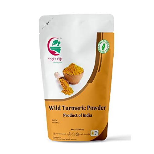 YOGI¡¯S GIFT ? Celebrating health Multi Pack | Rose Petal Powder + Wild Turmeric Powder Bundle For Face | 8 Oz Each