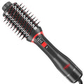 4-in-1 Ionic Ceramic Hair Dryer Brush - Volumizer, Straightener & Curler