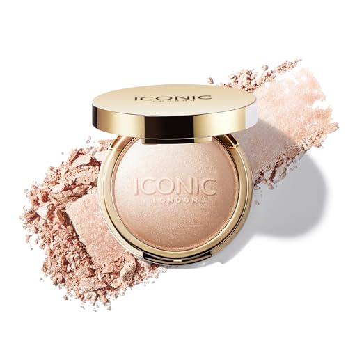 Highlighter - Lit and Luminous Baked Powder for Radiant Glow, Cruelty-Free, Vegan, 0.56 oz
